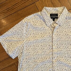 Bonobos Tech Short Sleeve Button Down shirt XL Long